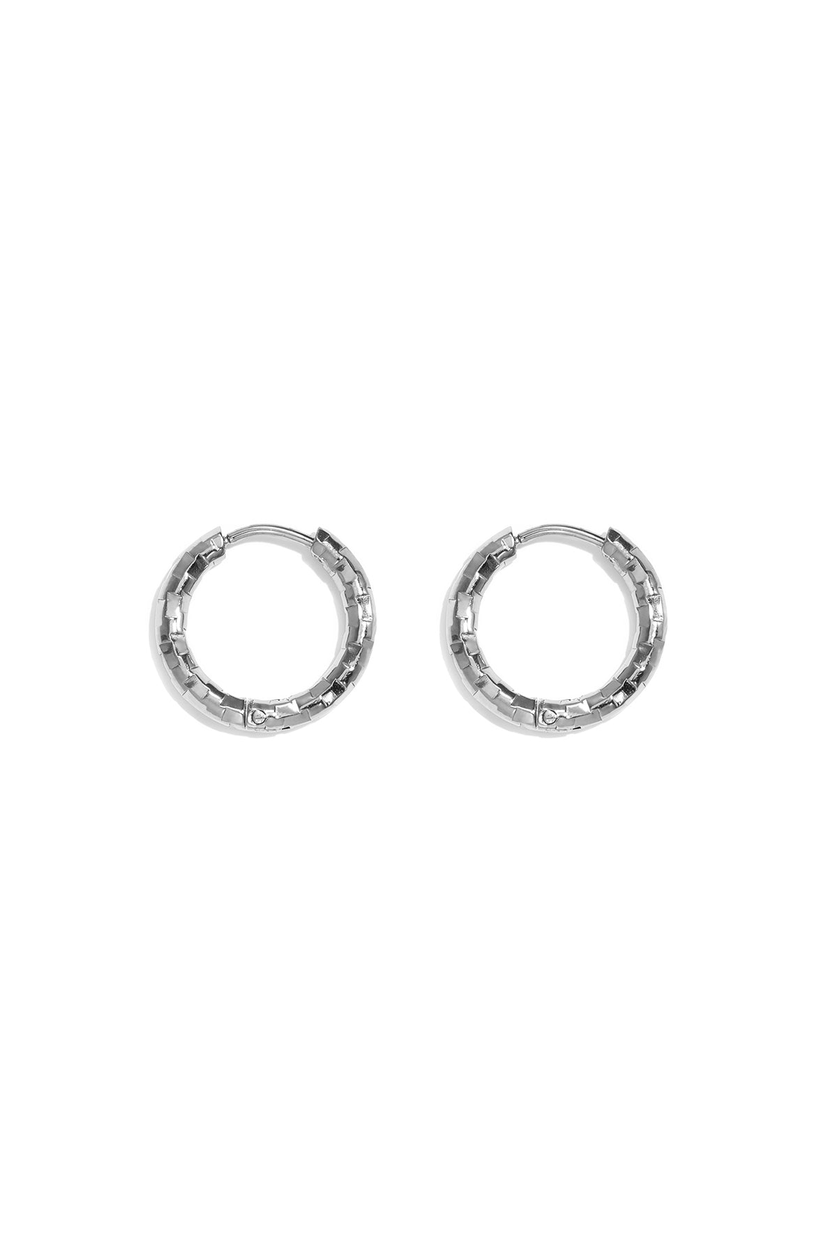 Stainless Steel Earring Sets Circle Simple Simple Series Women's jewelry