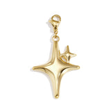 Jewelry charm shine star letter DIY
