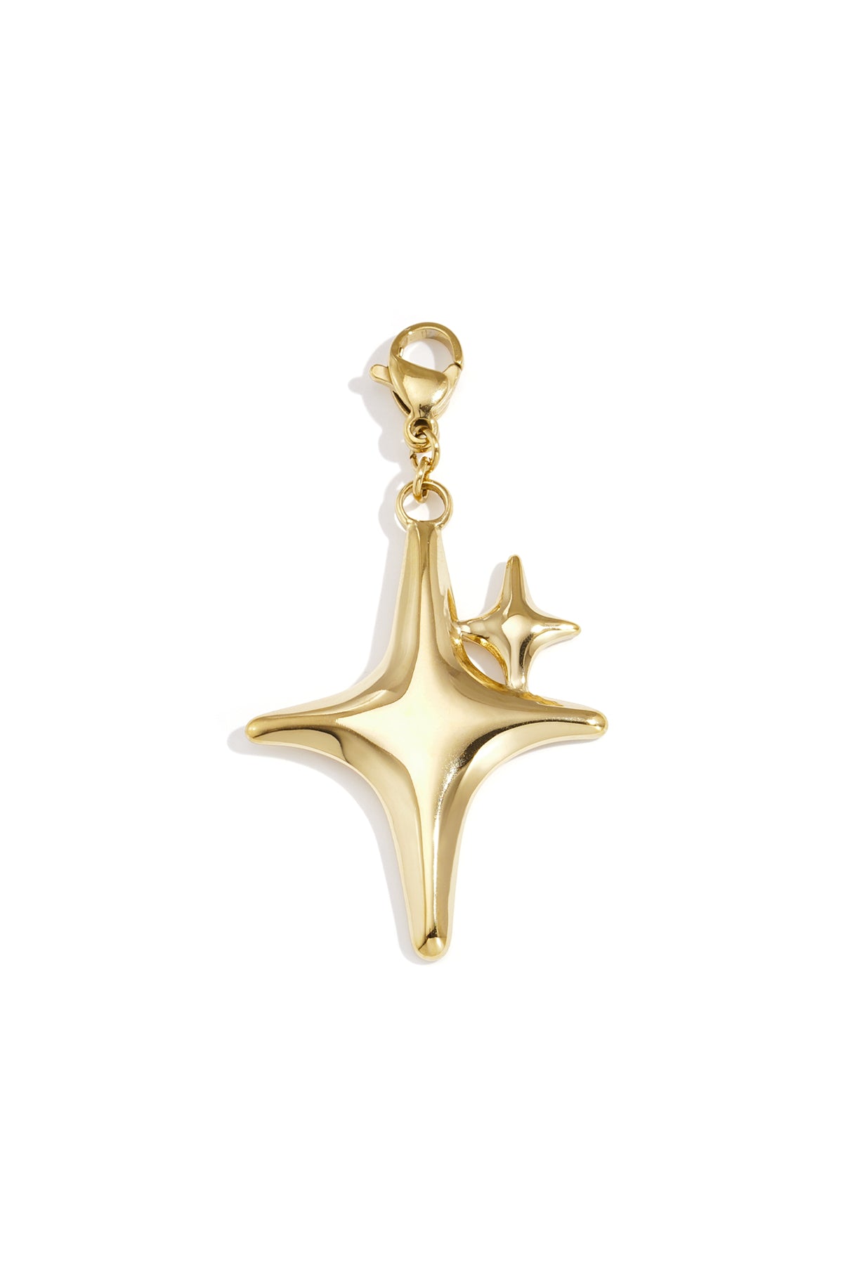 Jewelry charm shine star letter DIY
