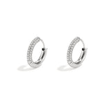 Stainless Steel Hoop Earrings Circle Simple Daily Simple Series Women's jewelry