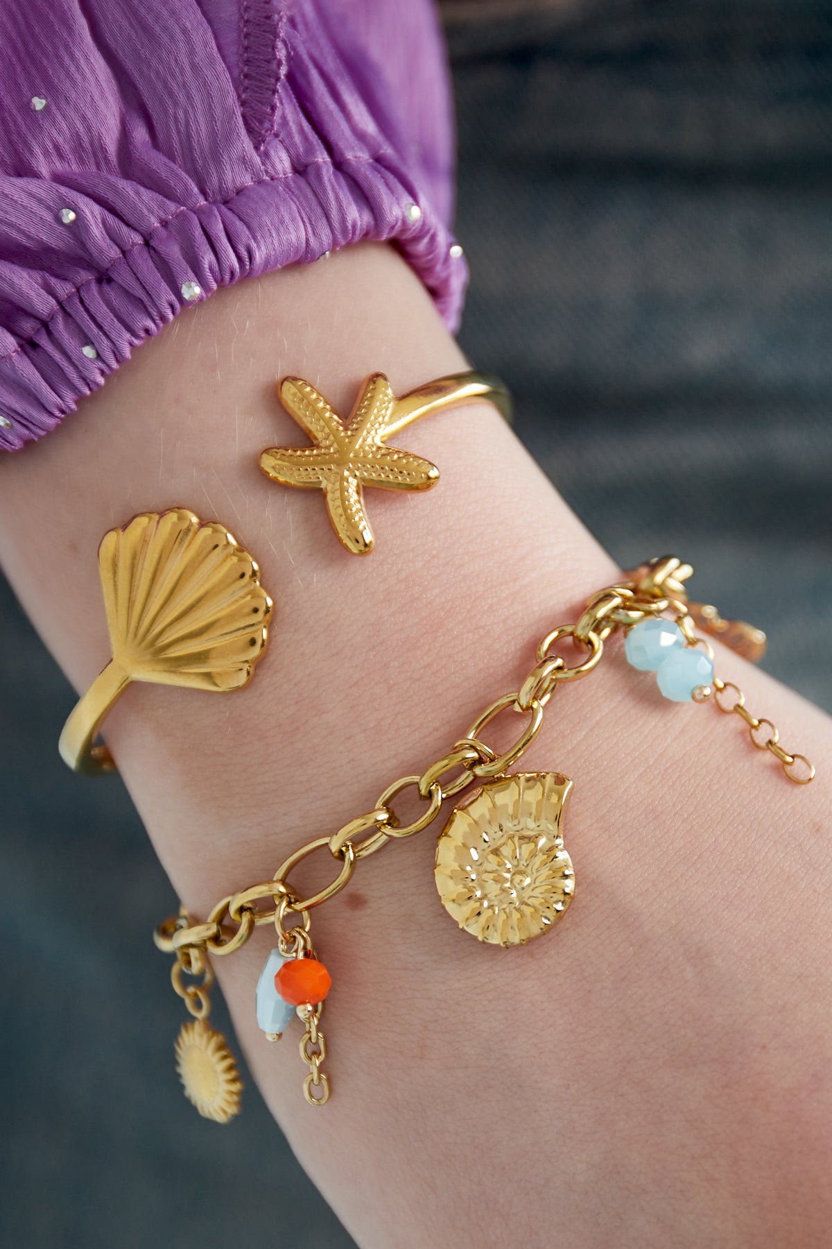 golden sun bracelet