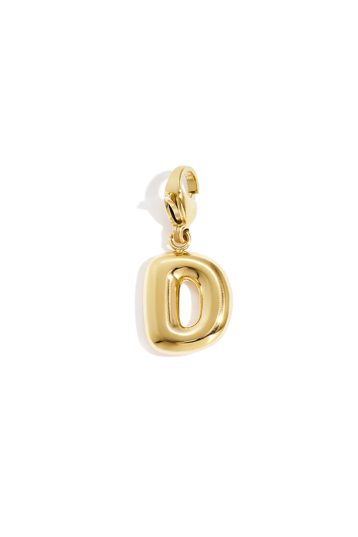 DIY initial letter jewelry charm