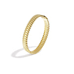Chunky striped bangle