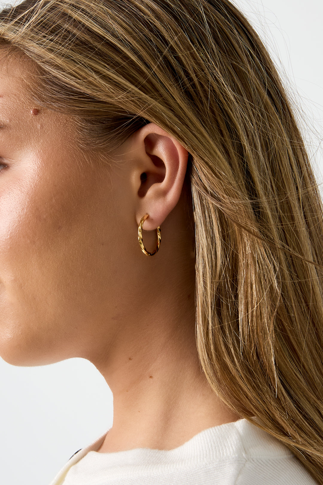 Stainless Steel Earring Sets Circle Simple Daily Simple Series Women's jewelry