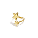 Stainless Steel Minimalist Rings Star Simple Daily Simple Series Women's jewelry