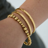 Stainless Steel Bangles Geometric Casual Daily