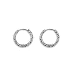 Stainless Steel Hoop Earrings Circle Simple Daily Simple Series Women's jewelry