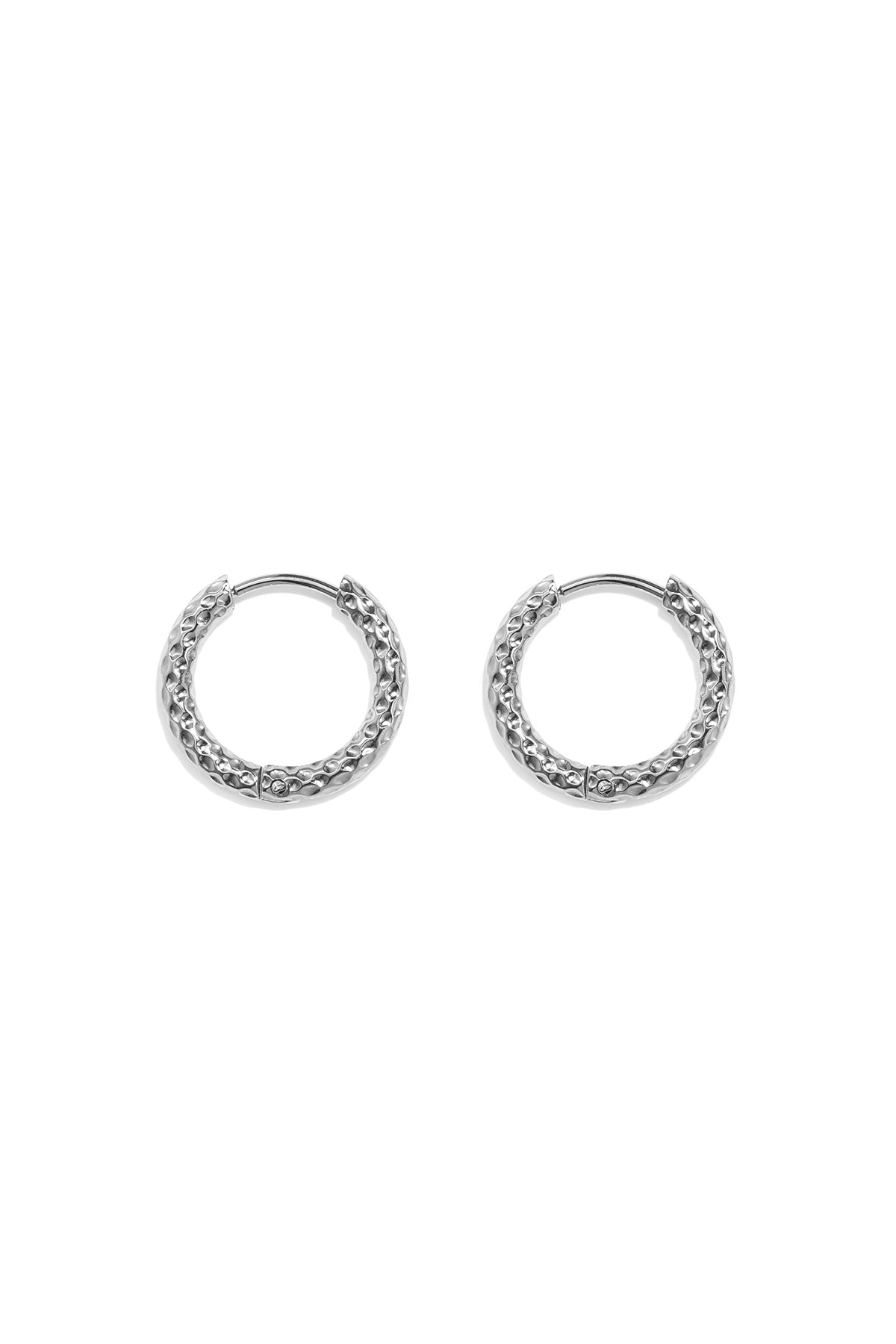 Stainless Steel Hoop Earrings Circle Simple Daily Simple Series Women's jewelry