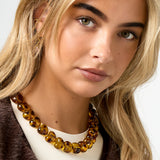 Acrylic Beaded Necklaces Leopard Print Retro Daily Classic Series Women's jewelry