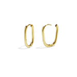 Oval hoops Stainless Steel