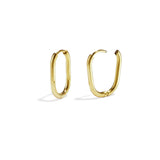 Oval hoops Stainless Steel