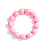 13-Bead Small Heart Bracelet