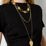 Stainless Steel Long Necklaces Fish Casual Daily Simple Series Women's jewelry