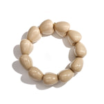 11-Bead Big Heart Bracelet
