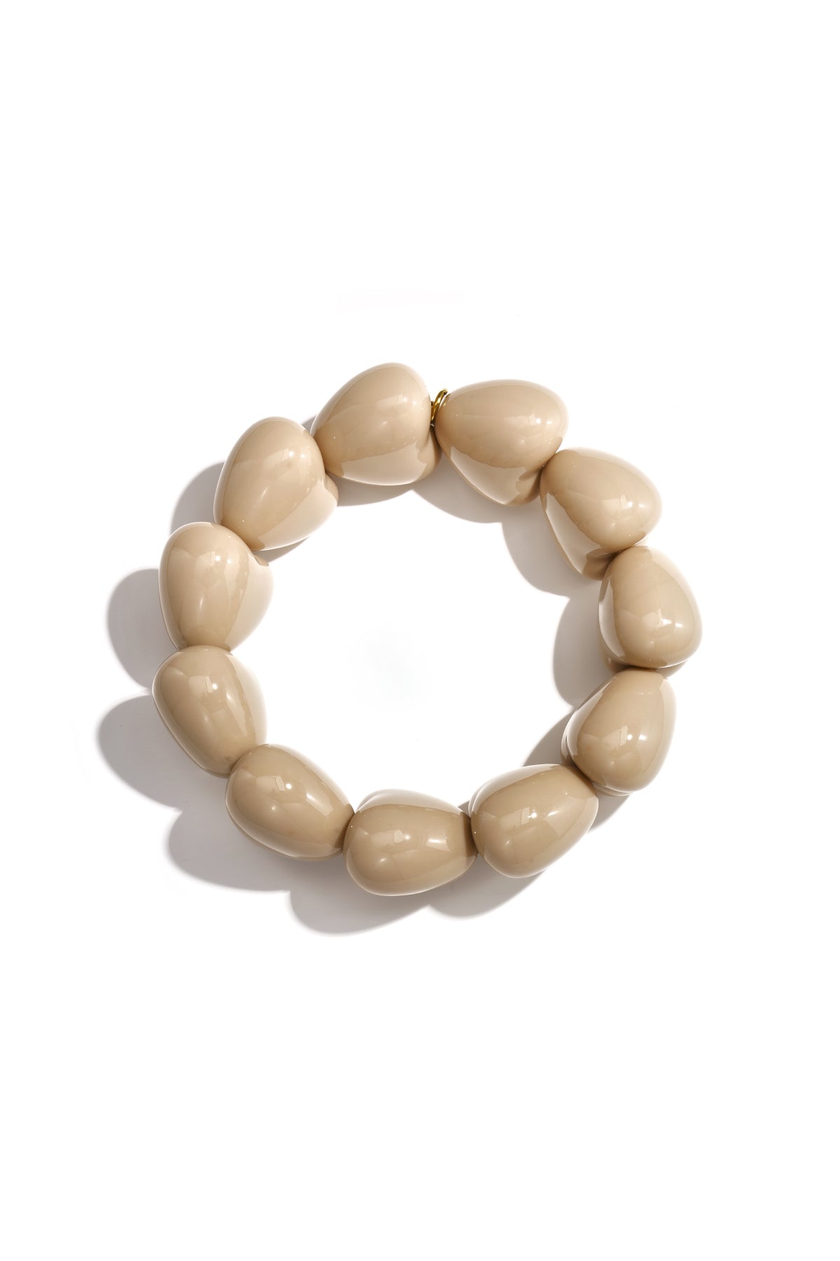 11-Bead Big Heart Bracelet