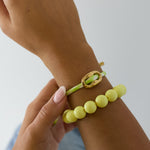 Bracelet with button detail