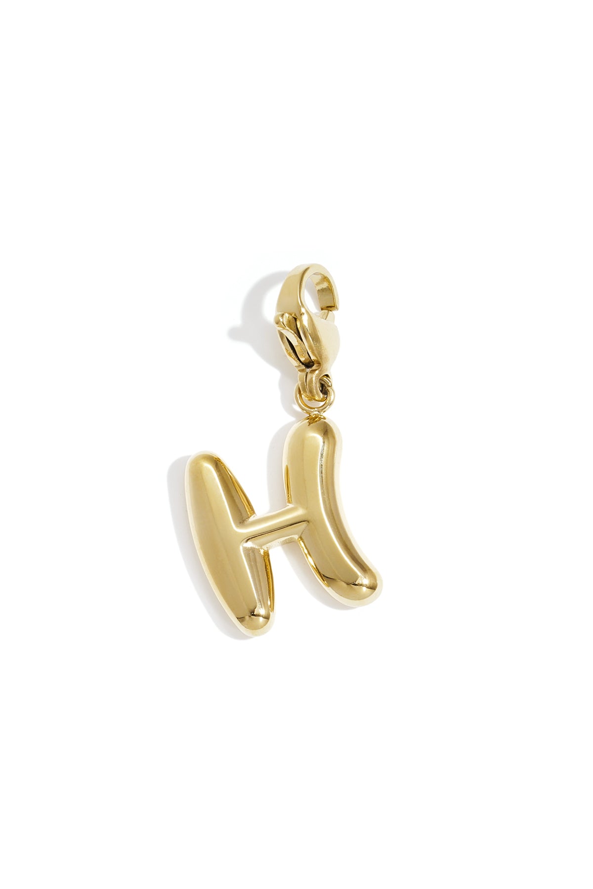 DIY initial letter jewelry charm