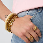 Combined shackle bracelet