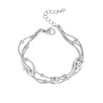 Bracelet with chains and polka dots
