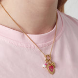 Sun of heart DIY necklace
