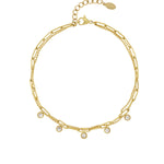 Sparkling Chain Anklet
