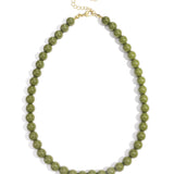 Necklace with medium beads-10mm