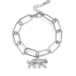 Stainless Steel Charm Bracelets Animal Simple Daily Simple Series Women's jewelry