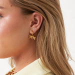 Stainless Steel Drop Earrings Animal Simple Daily Simple Series Women's jewelry
