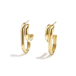 Stainless Steel Hoop Earrings Geometric Shape Casual Daily Simple Series Women's jewelry