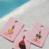 Palm tree jewelry charm DIY