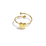 Simple little heart ring