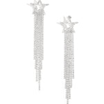 Copper Dangle Earrings Star Elegant Christmas Luxurious Series Women's jewelry