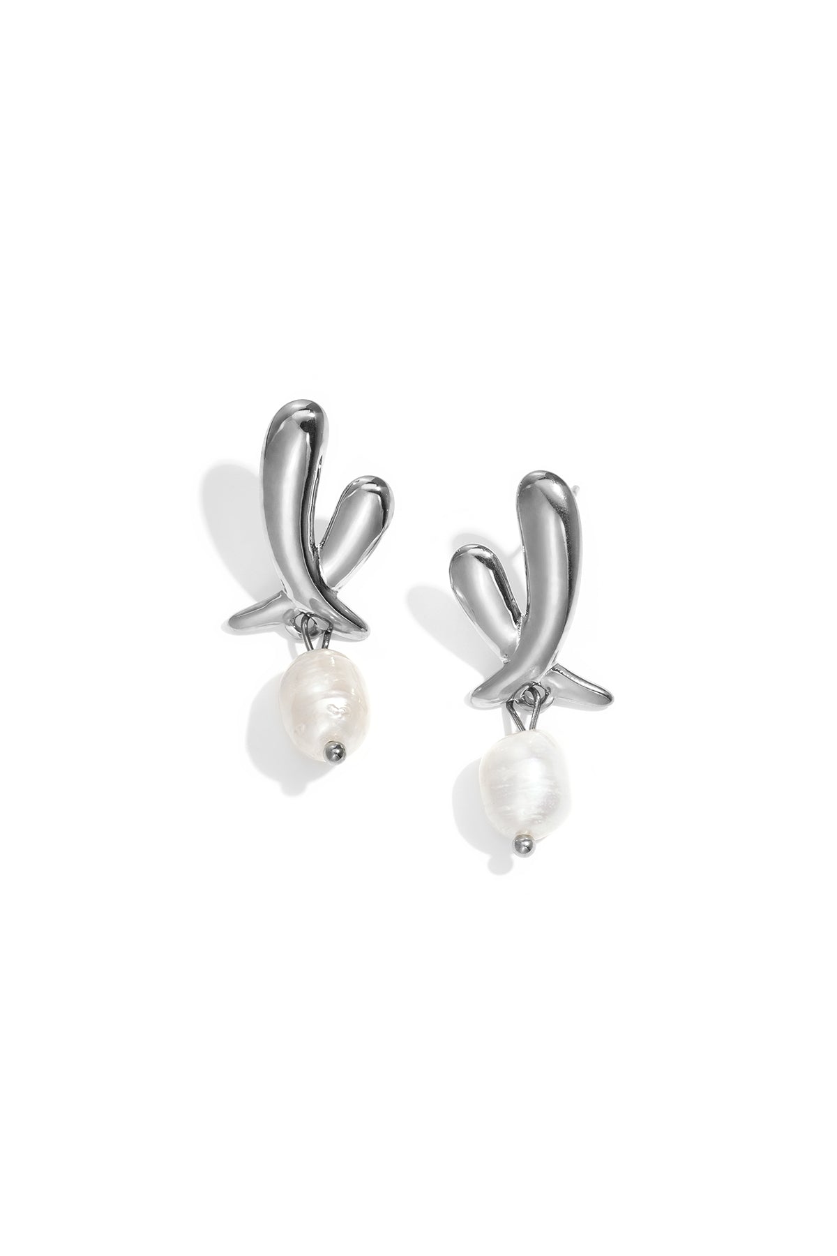 Stainless Steel Drop Earrings Irregular Shape Casual Daily Simple Series Women's jewelry