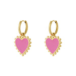 Funky Heart Earrings