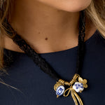 Polyester Long Necklaces Flower Casual Daily Romantic Series Women's jewelry