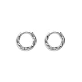 Stainless Steel Earring Sets Circle Simple Daily Simple Series Women's jewelry