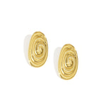 Stainless Steel Stud Earrings irregular shape Casual Daily Simple Series Women's jewelry