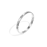 Irregular shape bangle bracelet