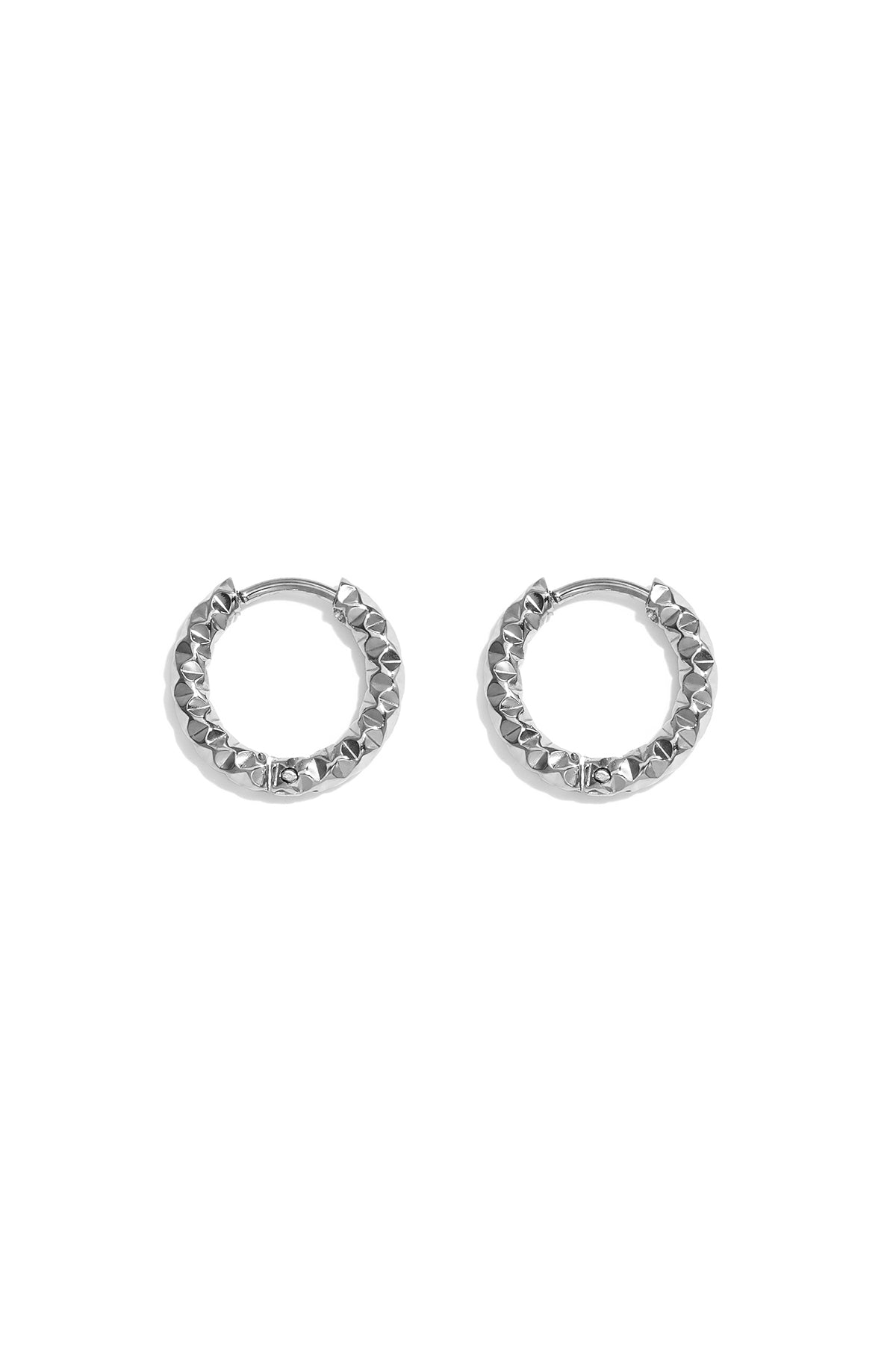Stainless Steel Hoop Earrings Circle Simple Daily Simple Series Women's jewelry