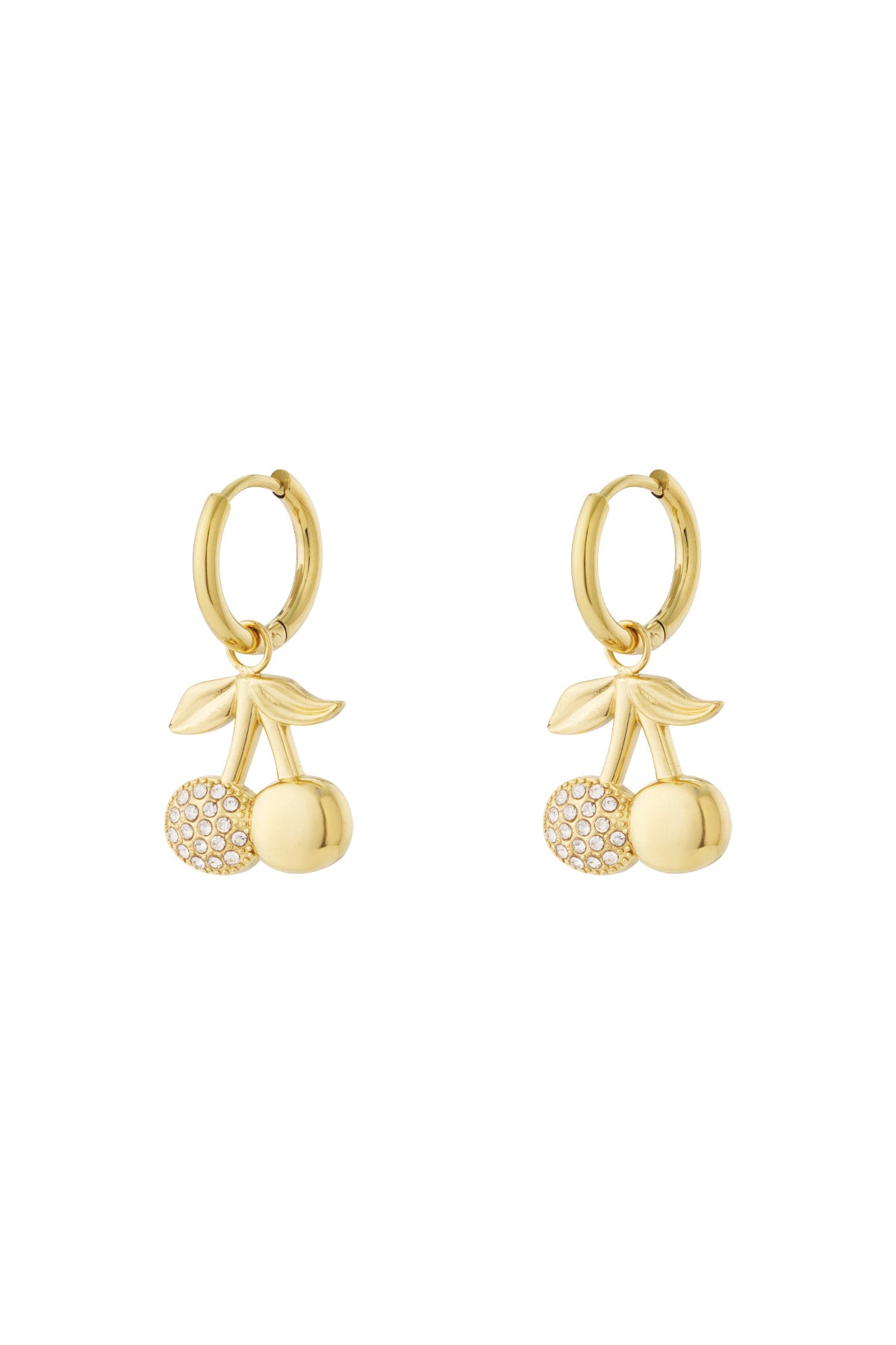 Cherry sparkle earrings