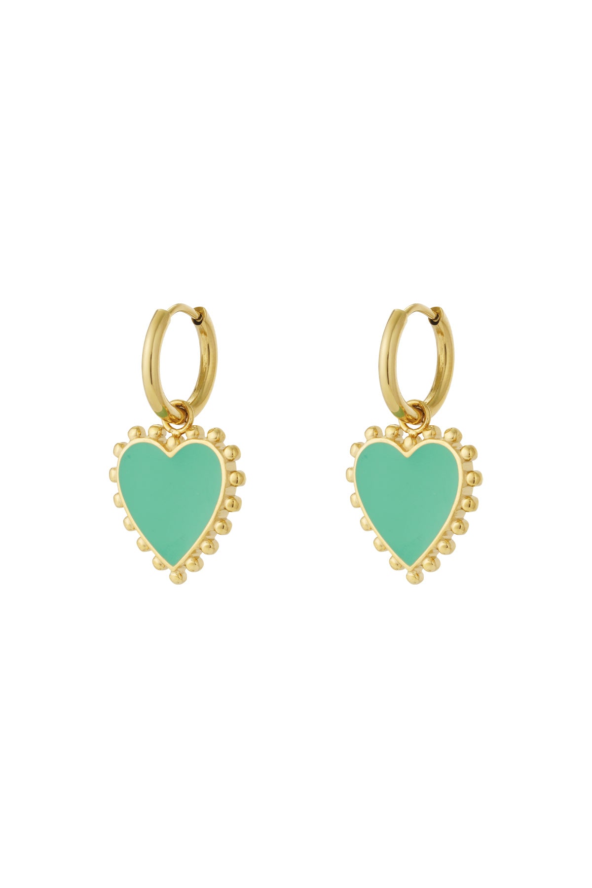 Funky Heart Earrings
