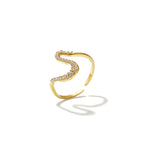 Stainless Steel Statement Rings Lines Simple Daily Simple Series Women's jewelry