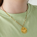 Smiley necklace