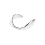 Organically shaped bangle