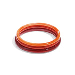 Acrylic Bangles Solid Color Casual Daily Simple Series Women's jewelry