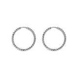 Stainless Steel Hoop Earrings Circle Simple Daily Simple Series Women's jewelry