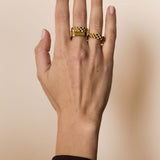 Stainless Steel Minimalist Rings irregular shape Simple Daily Simple Series Women's jewelry