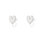 Heart Clip Earrings