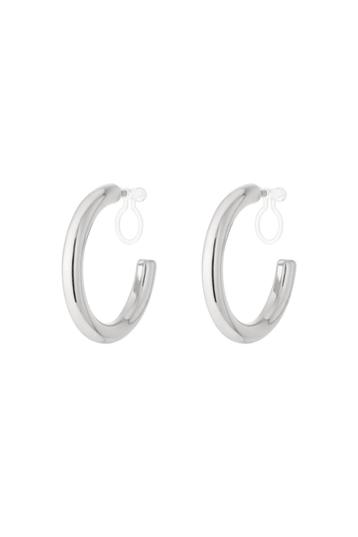 Chic Hoop Clip Earrings