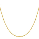 Solid bead necklace-4mm